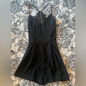 Black romper